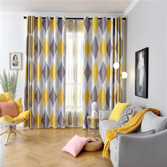 Top Sale 100% Polyester Linen Look Sheer Curtain Fabric