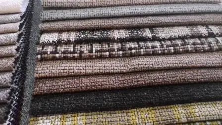 100% Polyester Linen Look Fabric for Sofa and Home Textile